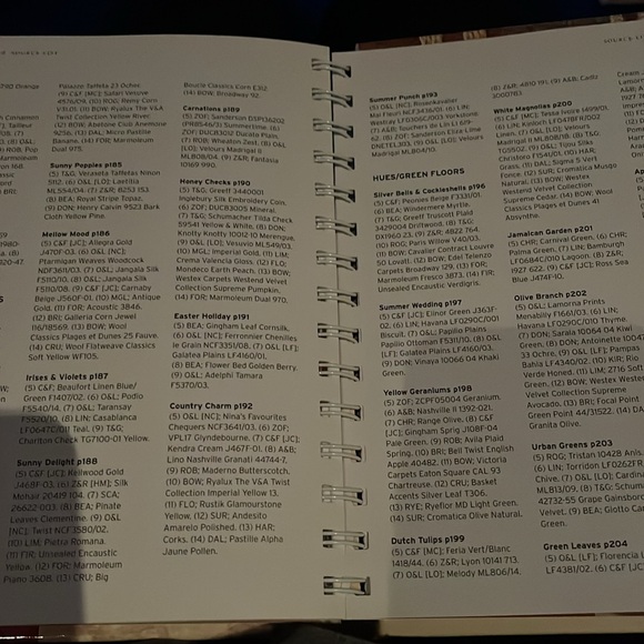 NWOT Color & Texture Decorator book - Picture 13 of 16